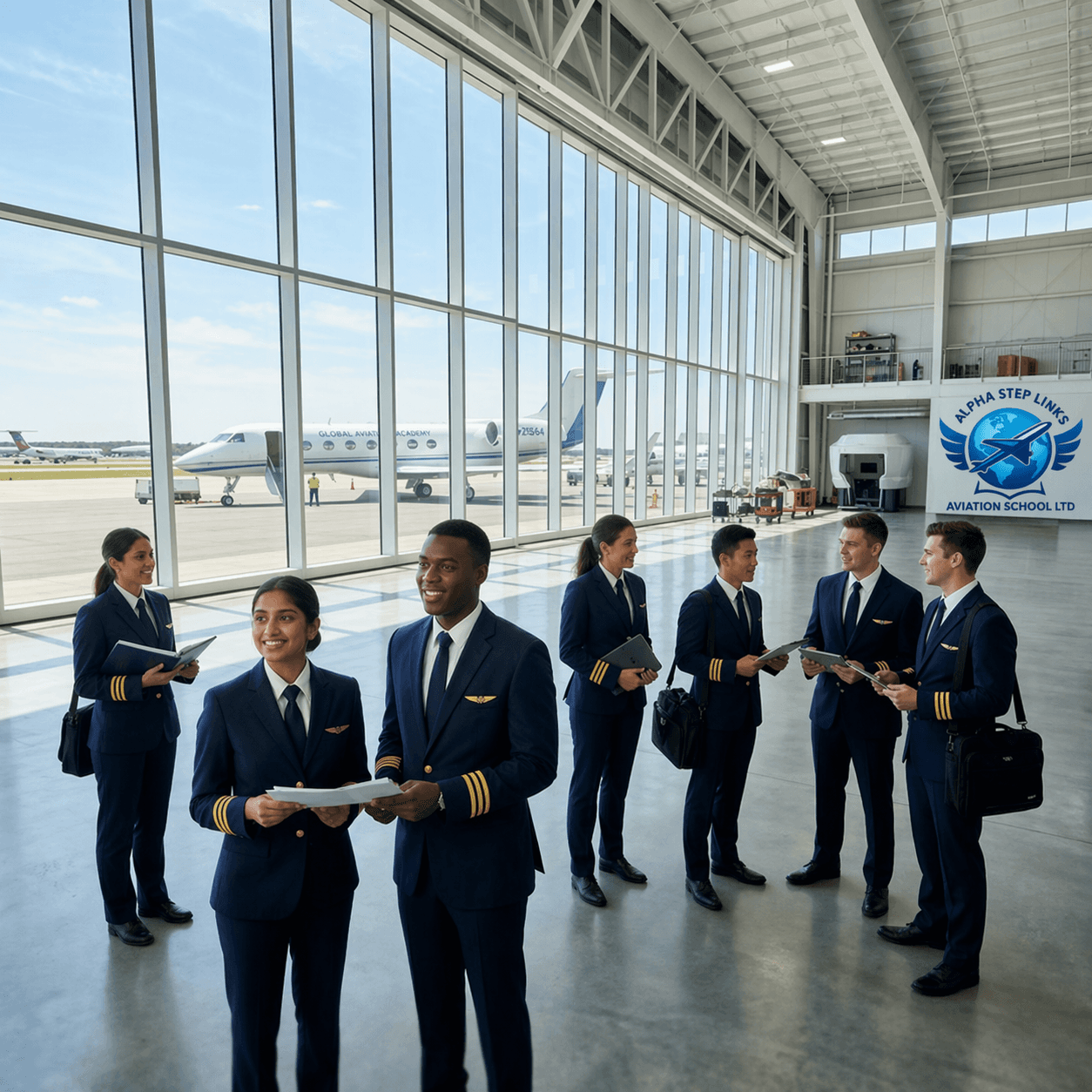 Alpha Step Links aviation and professional guidance